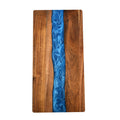 Acacia Wood Resin Splicing Large Charcuterie Board Epoxy Resin Ocean Wave Pattern Cutting Board for Kitchen - V.I.P Digital Presence