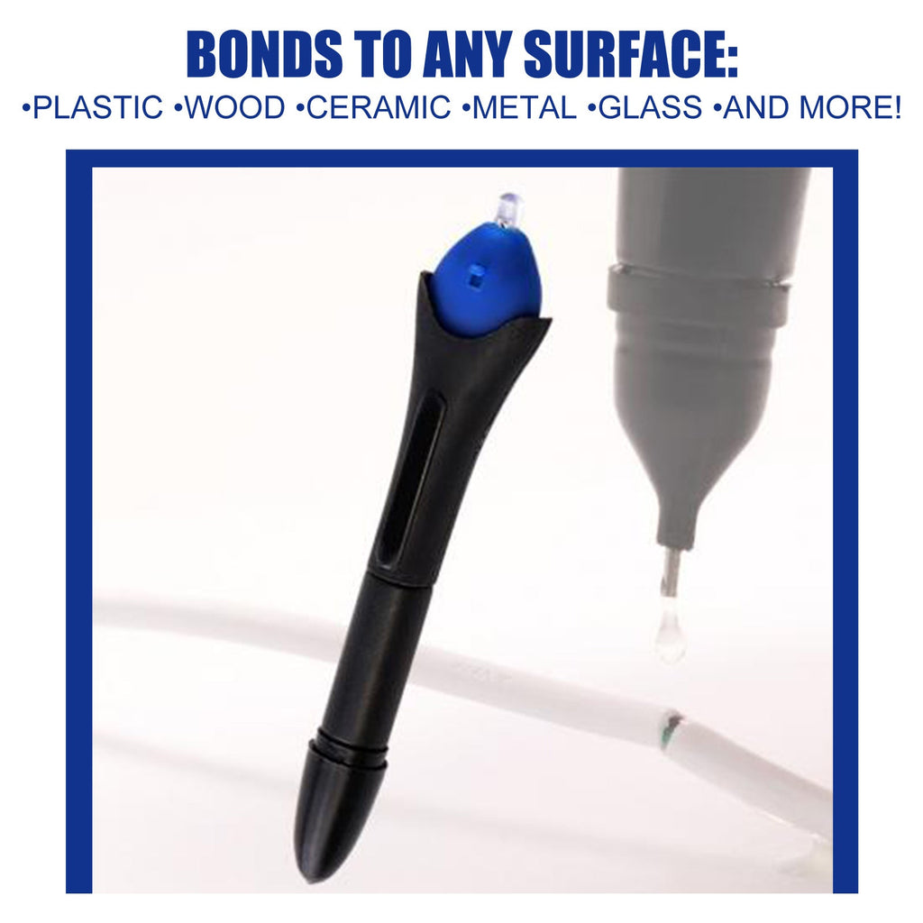 UV UV Curing Glue Pen, 5 Seconds Repair Plastic Ceramic Cable High And Low Temperature Resistant Adhesive