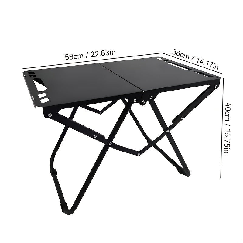 Folding Camping Table Portable Lightweight 3-Leg Outdoor Table for Picnic BBQ, for Camping, Travel and Outdoor Use — image 10