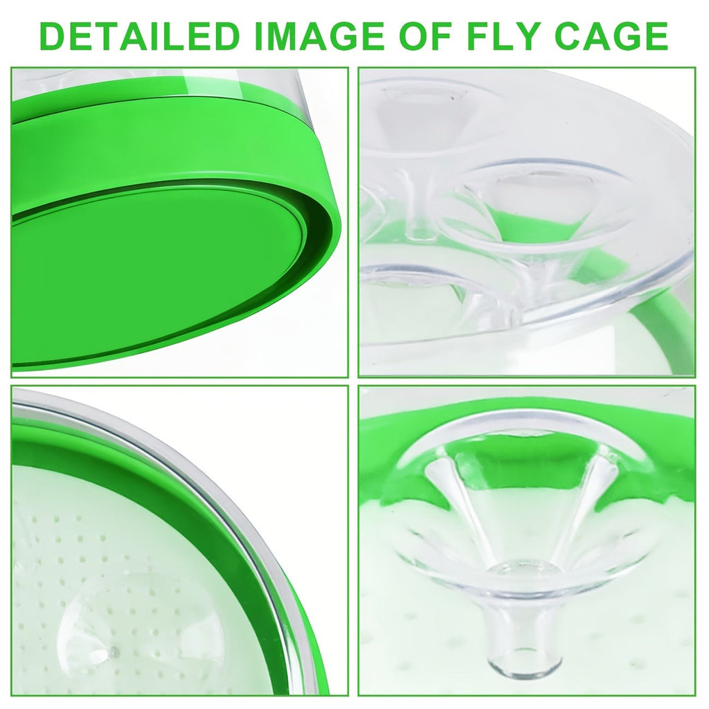 Flying Insect Trap 2 Pack – Non-Toxic Reusable Bug Catcher with 7 Holes, No Electricity, Safe for Home & Garden — image 9