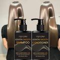 Keratin Smooth Shampoo and Conditioner in 200mL Pump Bottles with Duo, Shampoo-Only or Conditioner-Only Options — image 13