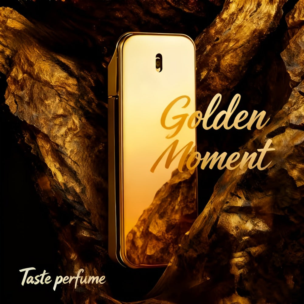100, 000, 000 Golden Men Cologne Eau de Toilette 3.4 oz 100ml Long Lasting Woody Floral Fragrance Spray Daily Wear Gift — ima