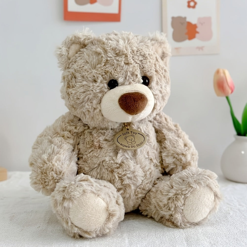 Plush Toy Oversized-Style Teddy Bear in Beige or Brown with Classic Seated Bear Details and Gifting — image 8