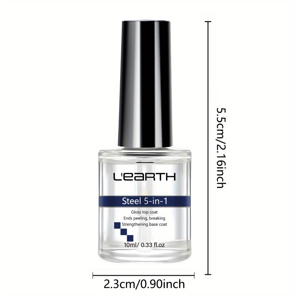 Nail Strengthening Kit 5-in-1 Formaldehyde-Free, Top Coat, Base Coat, Nail Hardener, Cuticle Oil & Polish — image 5