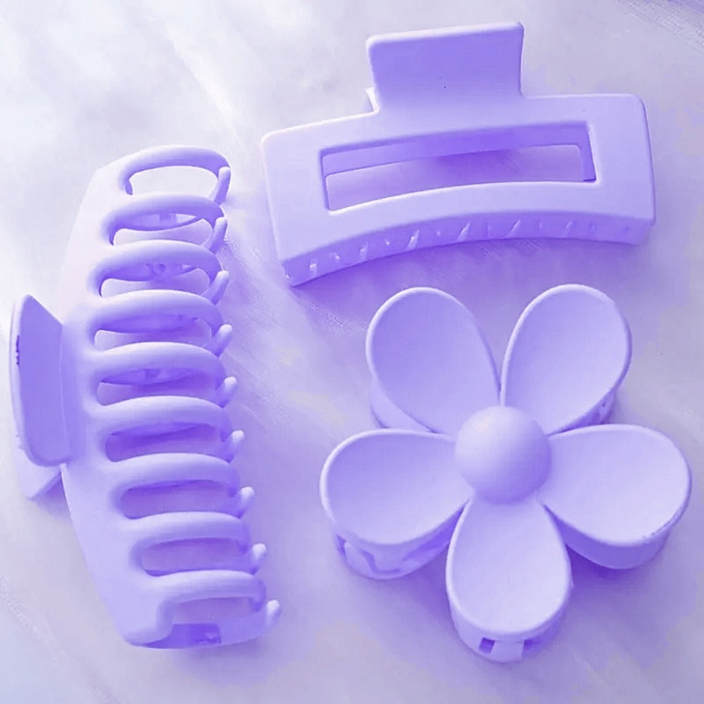 Hair Accessories Mixed Headband, Hair Clip, Hoop and Elastic Set in Fourteen Color Combinations — image 11