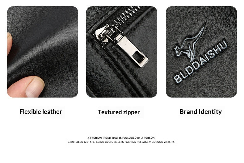 New Mens Wallet With A Combination Lock And Clutch Design