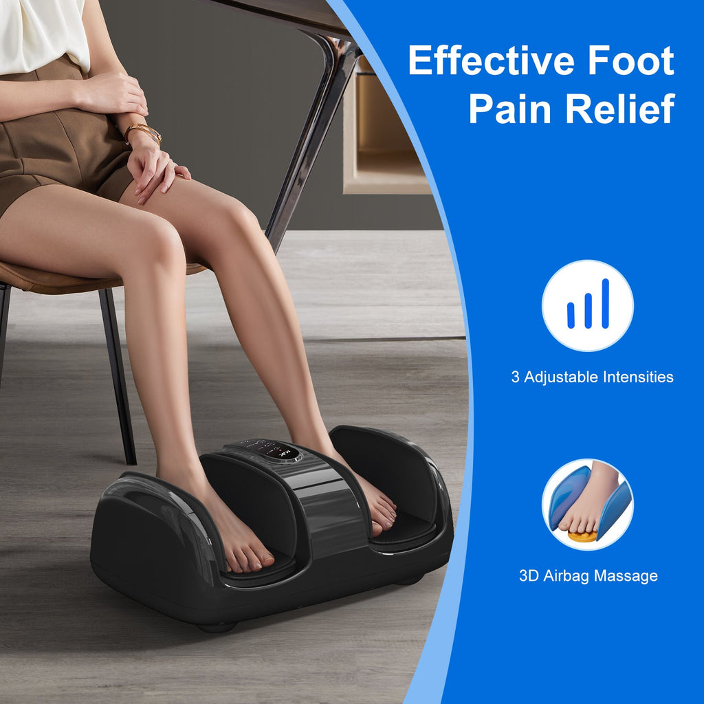 CJ Viral HB5006 Automatic Foot Massager With Heat Multi-Function Leg And Feet Massage Machine For Home Use