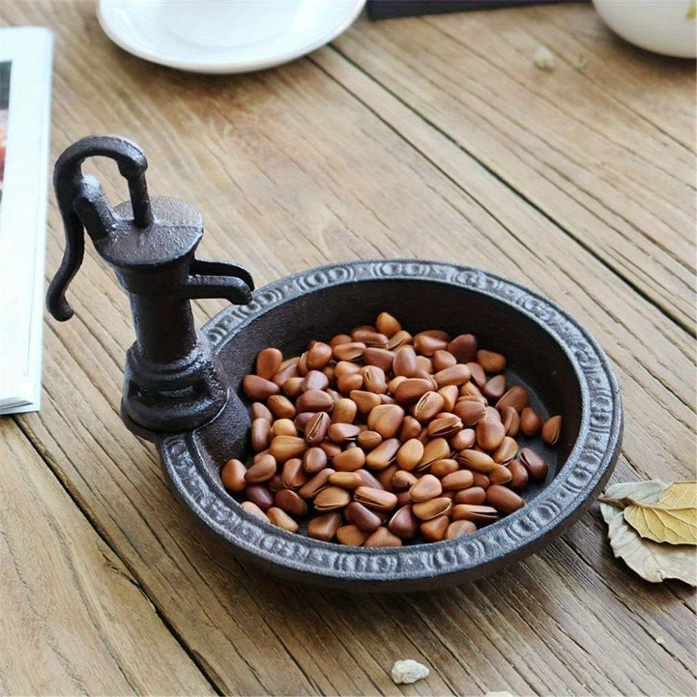Bird Feeder Cast Iron Water Pump | Outdoor Garden Patio Wild Birds — image 2