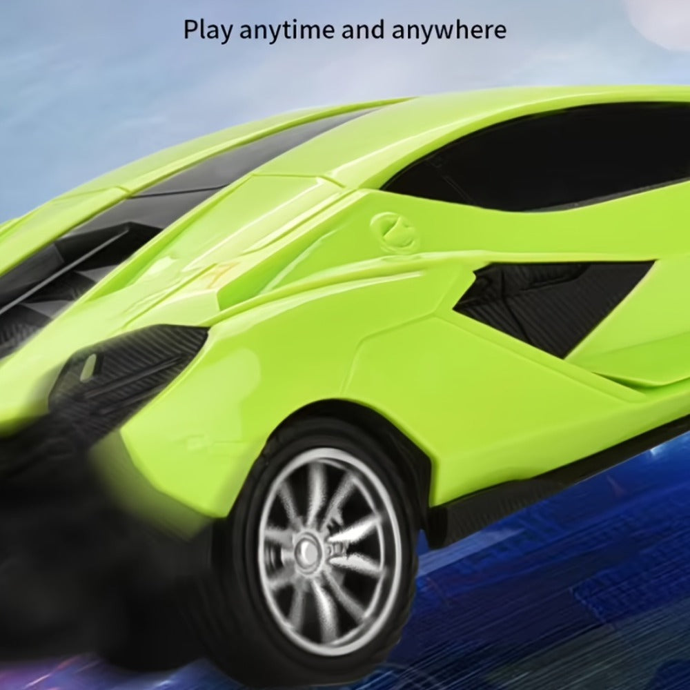High-Speed Drift RC Car 1:24 Scale with LED Lights 4-Channel Simulation Model Remote Control Car for Kids Boys Girls — image 
