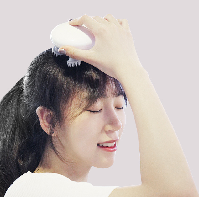 Cross-border New Intelligent Kneading Electric Head Massager