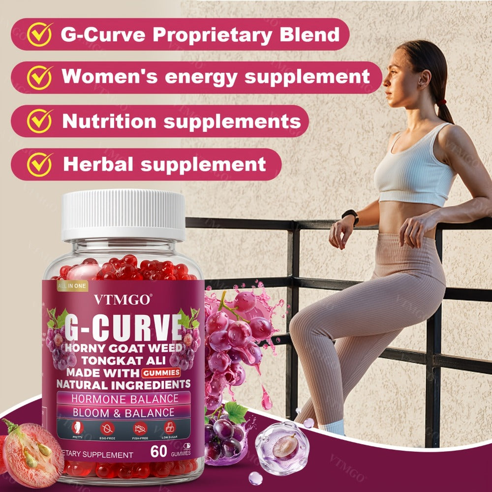 Women's Curve Enhancement Gummies with Maca Root Saw Palmetto Tribulus Terrestris L-Arginine — image 5