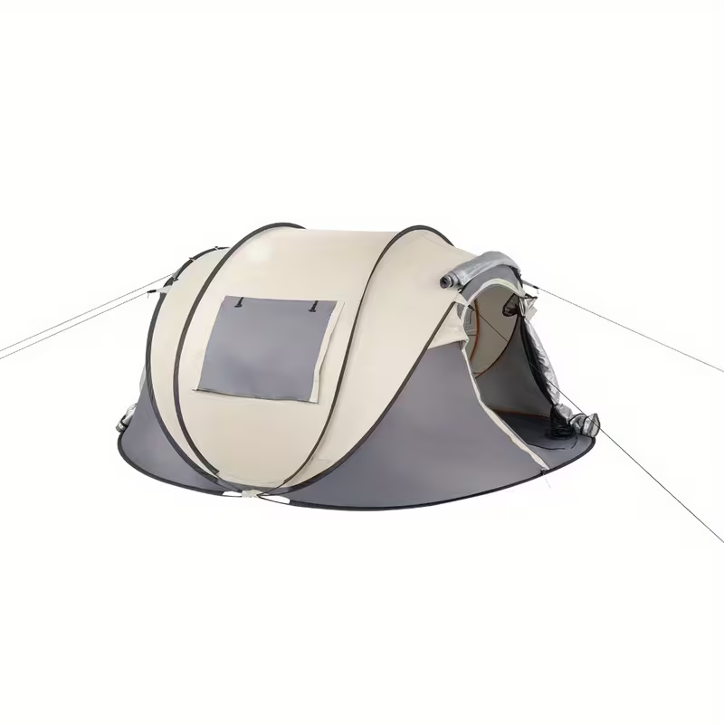 Camping Tent 5-8 Person Automatic Three-Pole Shelter, 110.24 x 82.68 x 47.24 Inches for Outdoor Camp Setup — image 2