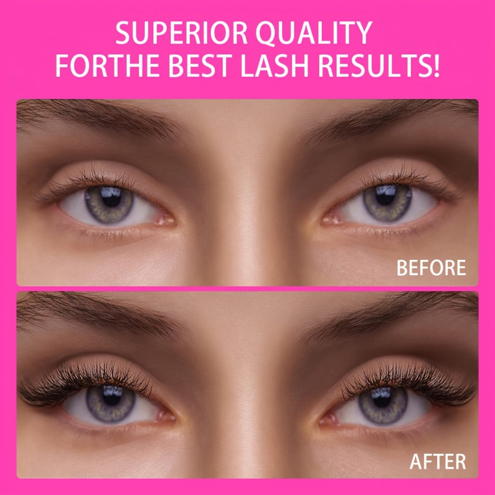 2-Pack Lash Extension Glue, Ultra Fast Dry 0.5, 1s, 6, 7 Week Retention, Black Eyelash Adhesive — image 9
