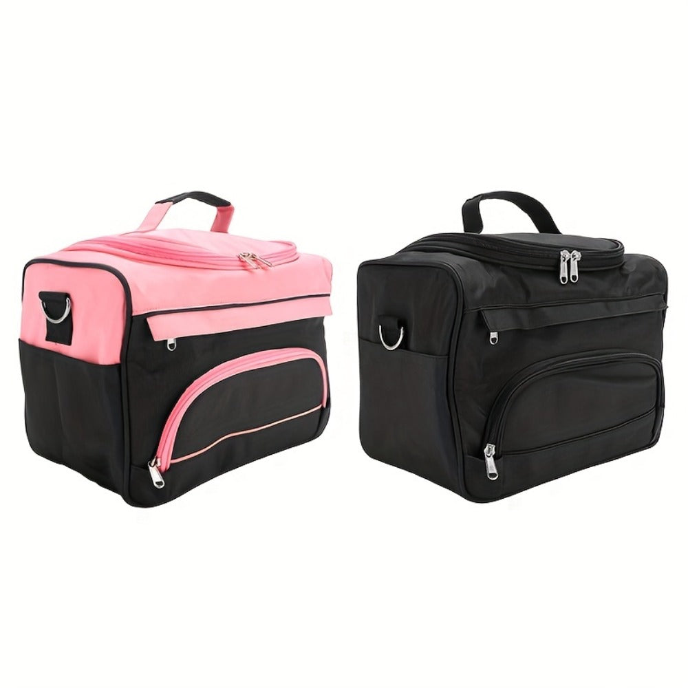 Hairdresser Tool Bag Multi-Functional Salon Styling Organizer for Professionals with Adjustable Strap Large Capacity Hair Mak