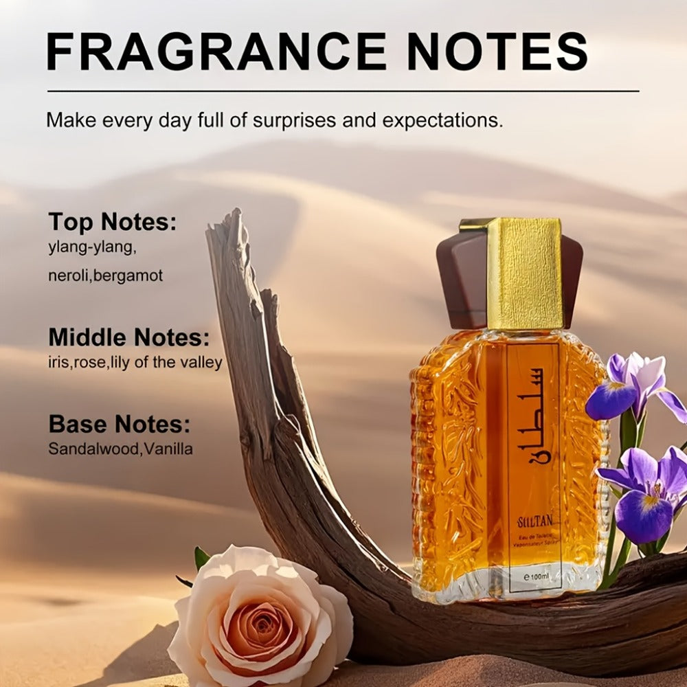 Oud Perfume for Men Arabian Dubai Fragrance Oil Sophisticated Scent Musk Amber Sandalwood for Bath Time, Home Spa and Persona