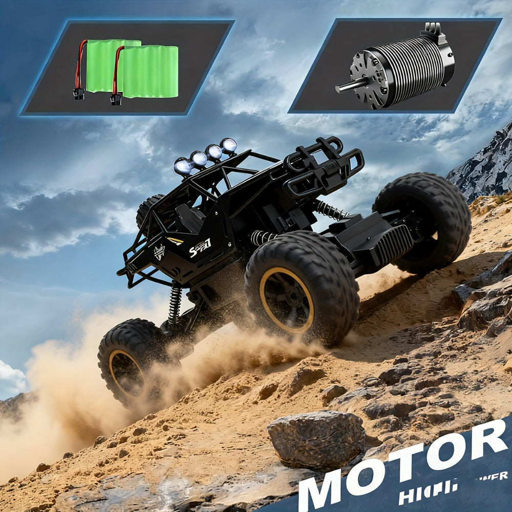 Remote Control Car, 4WD Off-Road Truck with 2.4GHz Control, USB Rechargeable Battery and Black or Red Color Options — image 5