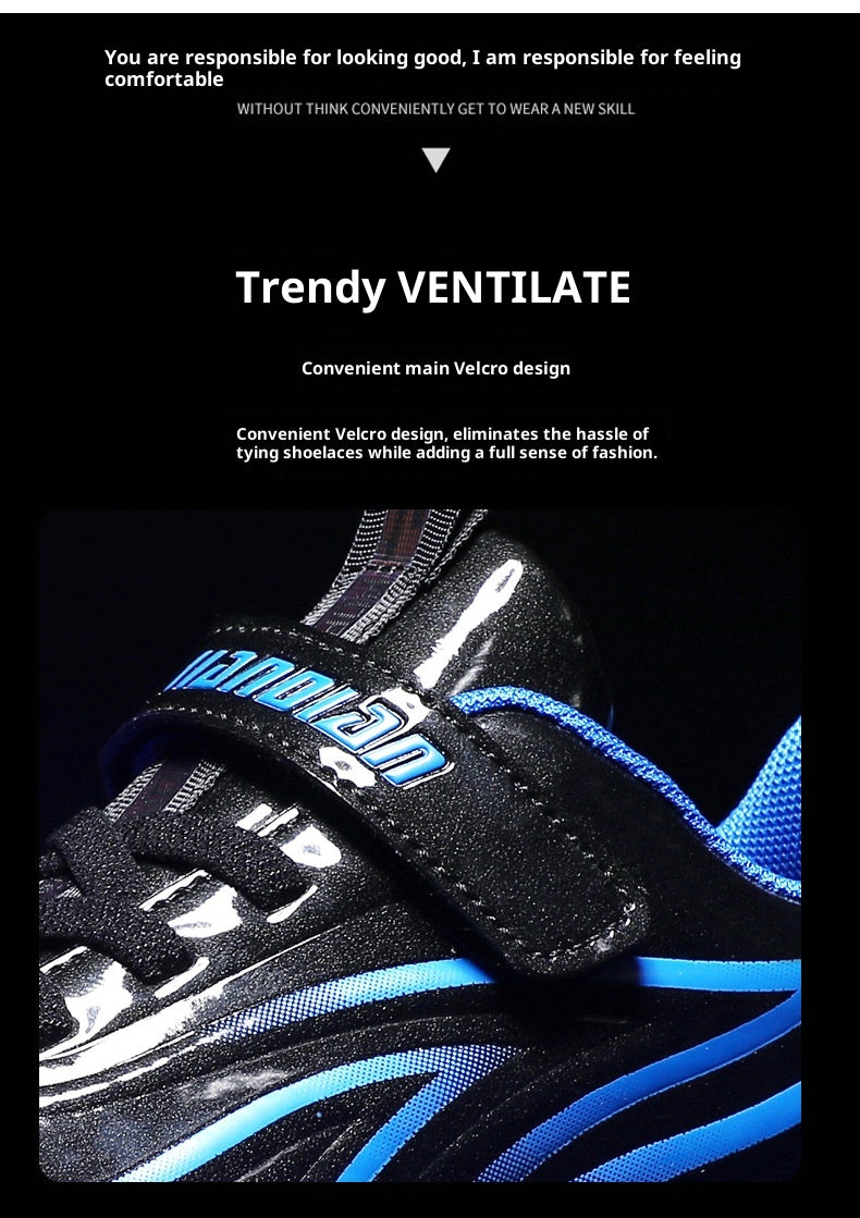 Children's Rechargeable Two-wheel LED Light-up Shoes