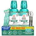 GuruNanda Alcohol Free Mouthwash 2 Pack 16 oz Each Fluoride Free Oral Rinse with 8 Essential Oils Sodium — image 10