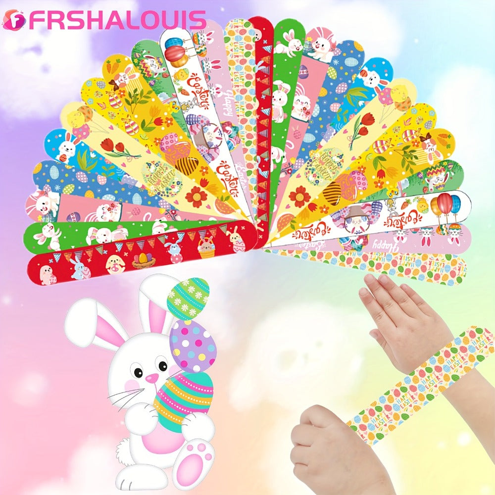 Party Favors Easter PVC Slap Bracelets, 72-Piece Spring-Theme Assortment for Egg Hunts and Events — image 6
