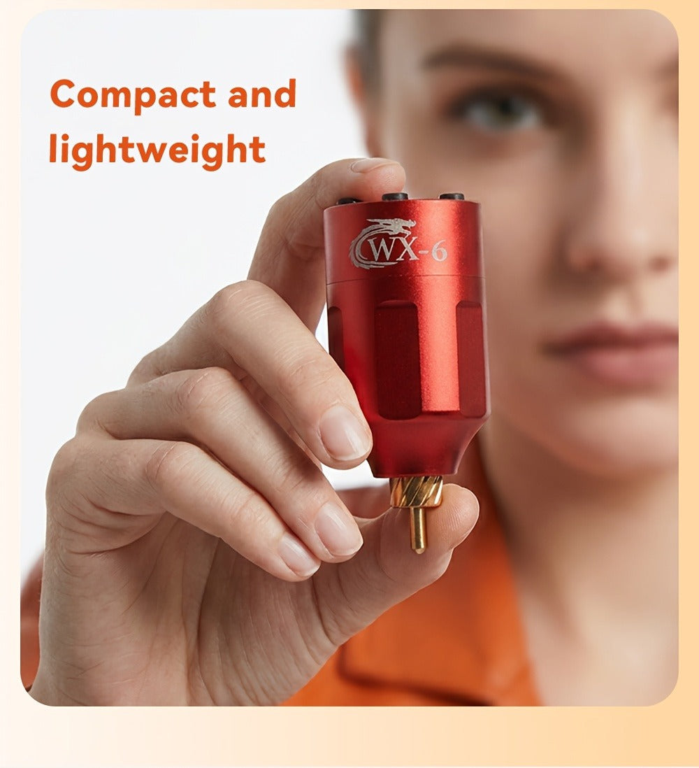 WX-6 Rechargeable Tattoo Power Supply with LED Display and Four RCA or DC Color Configurations — image 22