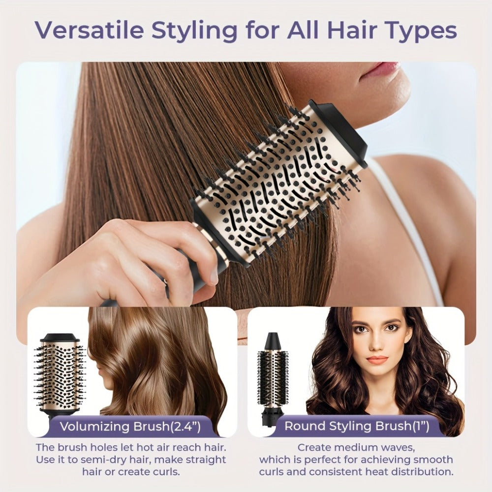 OUDIM 6-in-1 Hot Air Brush Hair Styling Tool with 110, 000 RPM Motor, Foldable Handle and Storage Bag — image 13
