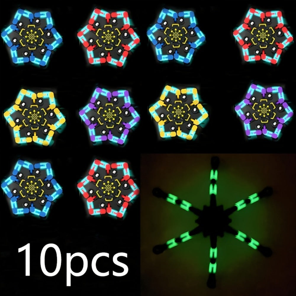 Robot Fidget Spinner Set with 10- or 15-Piece Standard and Luminous Checkout Configurations — image 7