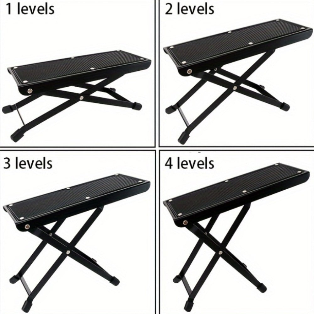 Adjustable Pedicure Footrest Stand 4-6 Level Non-Slip Portable Foot Rest for Nail Care – Professional Manicure Pedicure Tool 