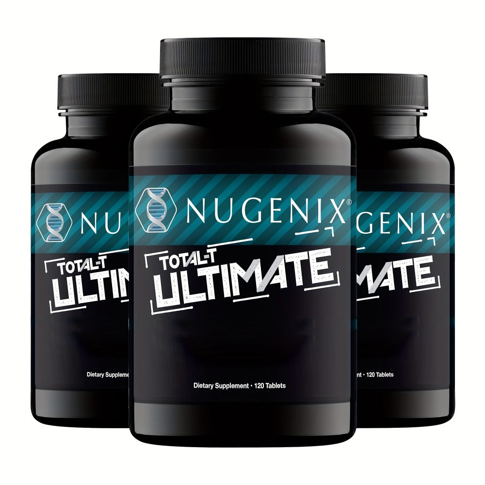 Natural Testosterone Booster for Men, Total-T Ultimate with D-Aspartic Acid, Horny Goat Weed, Tribulus — image 1