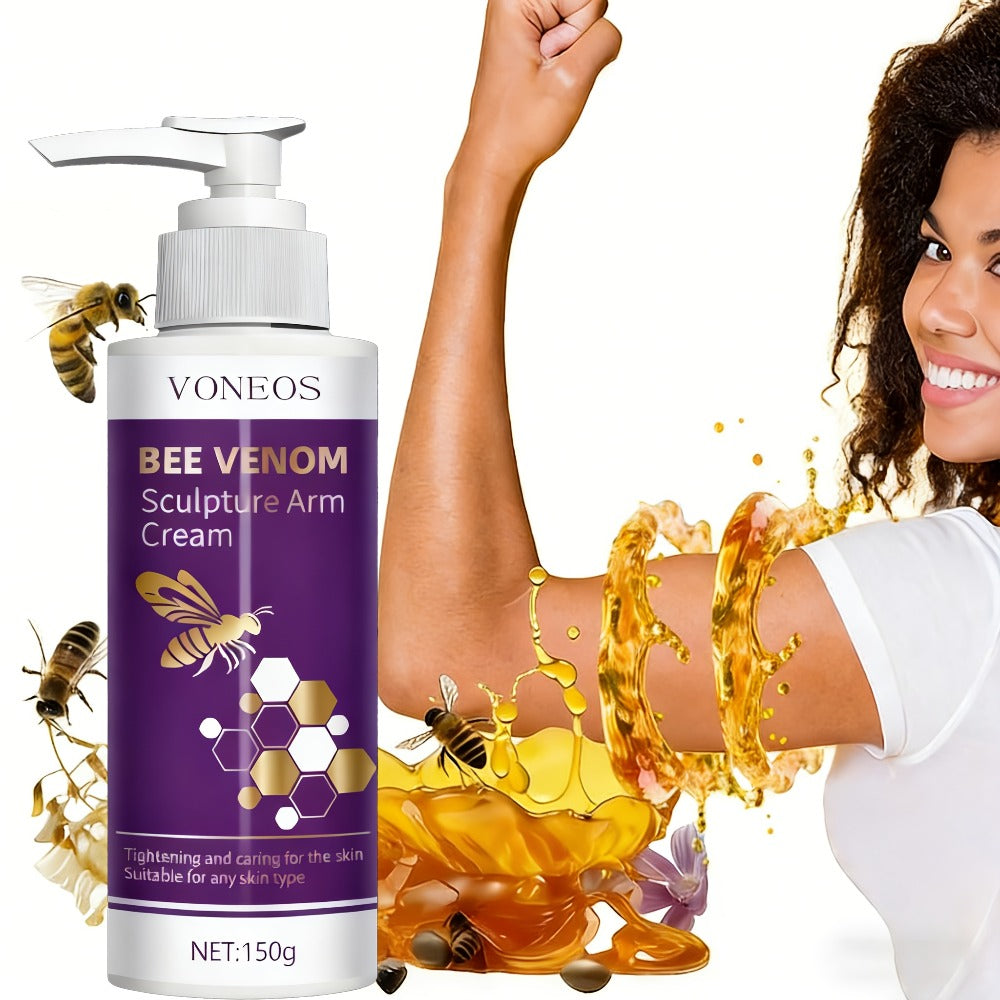 Body Cream VONEOS Bee Venom 150g Pump Bottle with One or Two Piece Options for External Arm Application — image 2