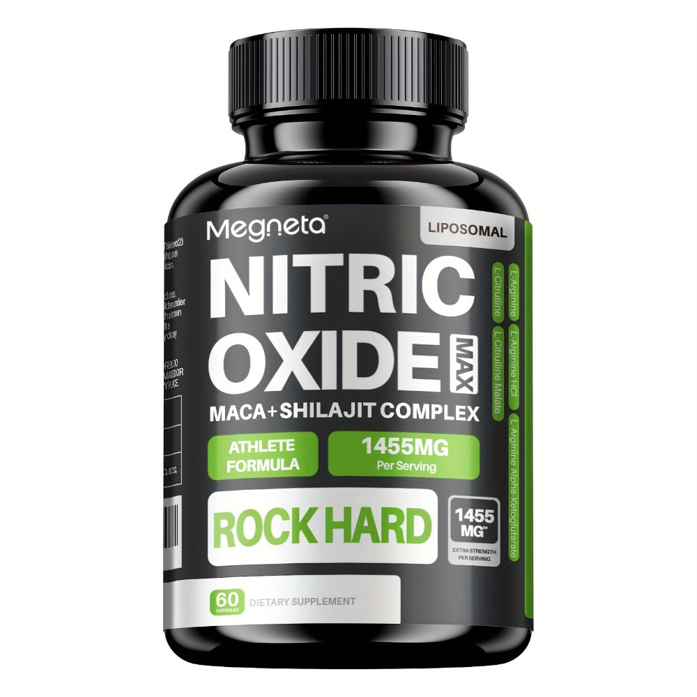 L-Arginine & L-Citrulline Nitric Oxide Supplement for Men - Boosts Blood Flow, Pump, Energy — image 3