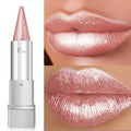 24H Waterproof Metallic Lipstick 5 Shades Pearlescent Sparkle Pearl Finish, for Makeup, Travel and Everyday Vanity Use — imag