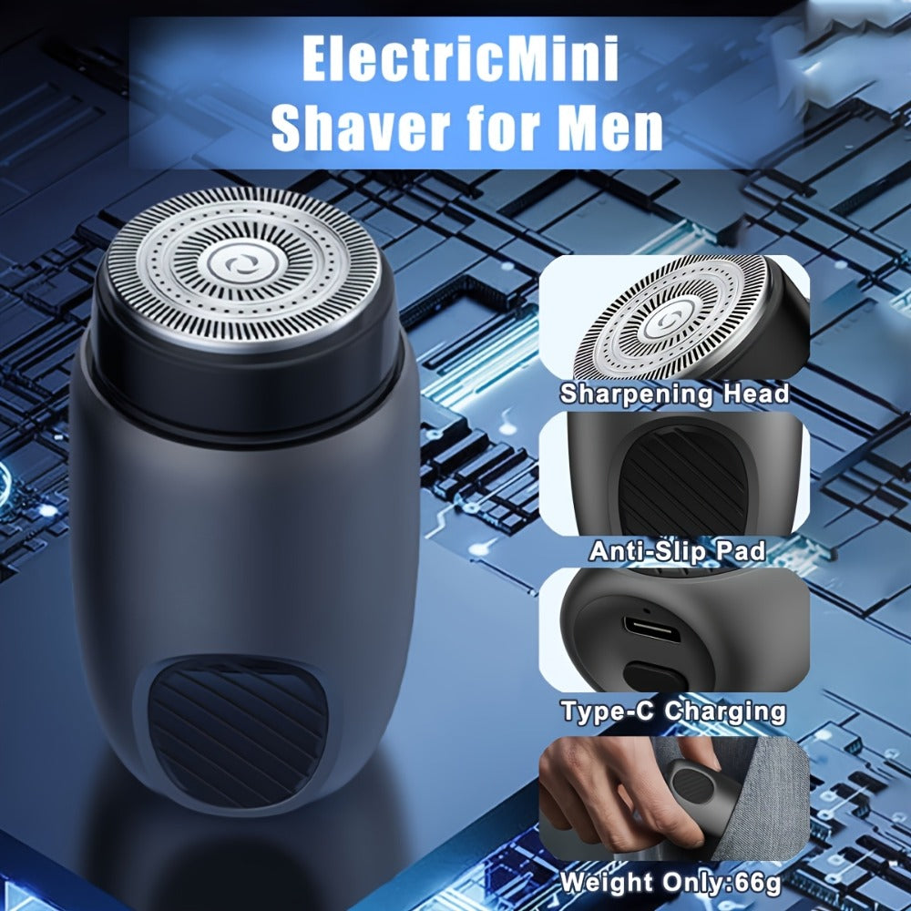 Electric Shaver Mini 1200mAh USB Rechargeable Pocket Razor in Five Colors for Daily Grooming — image 8