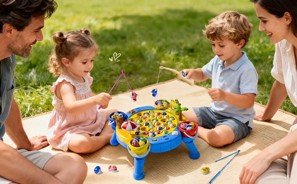 Magnetic Fishing Game for Kids 66 Pieces, Ocean Fishing Toy Set with Rods for Toddlers Ages 3 4 5 6 — image 18
