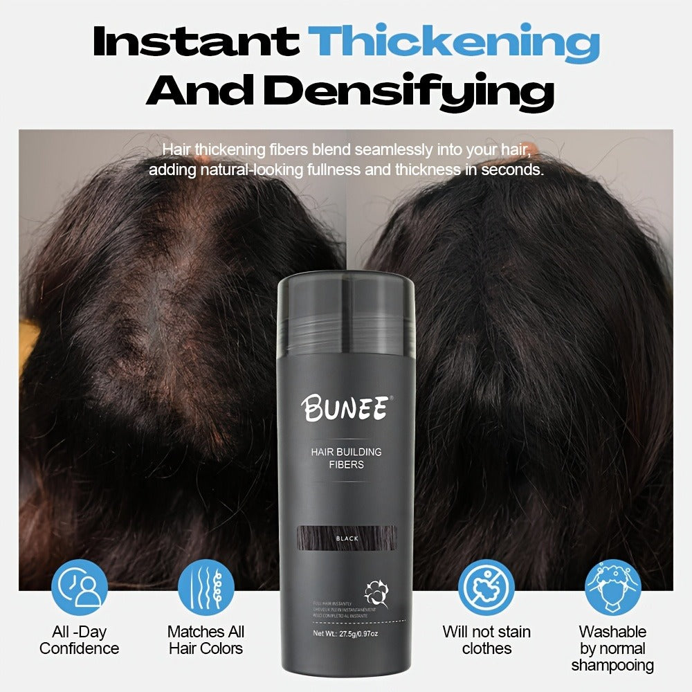 27.5-Gram Hair Fiber Powder in Seven Shades from Black and Brown to Blonde, Auburn and Gray — image 2