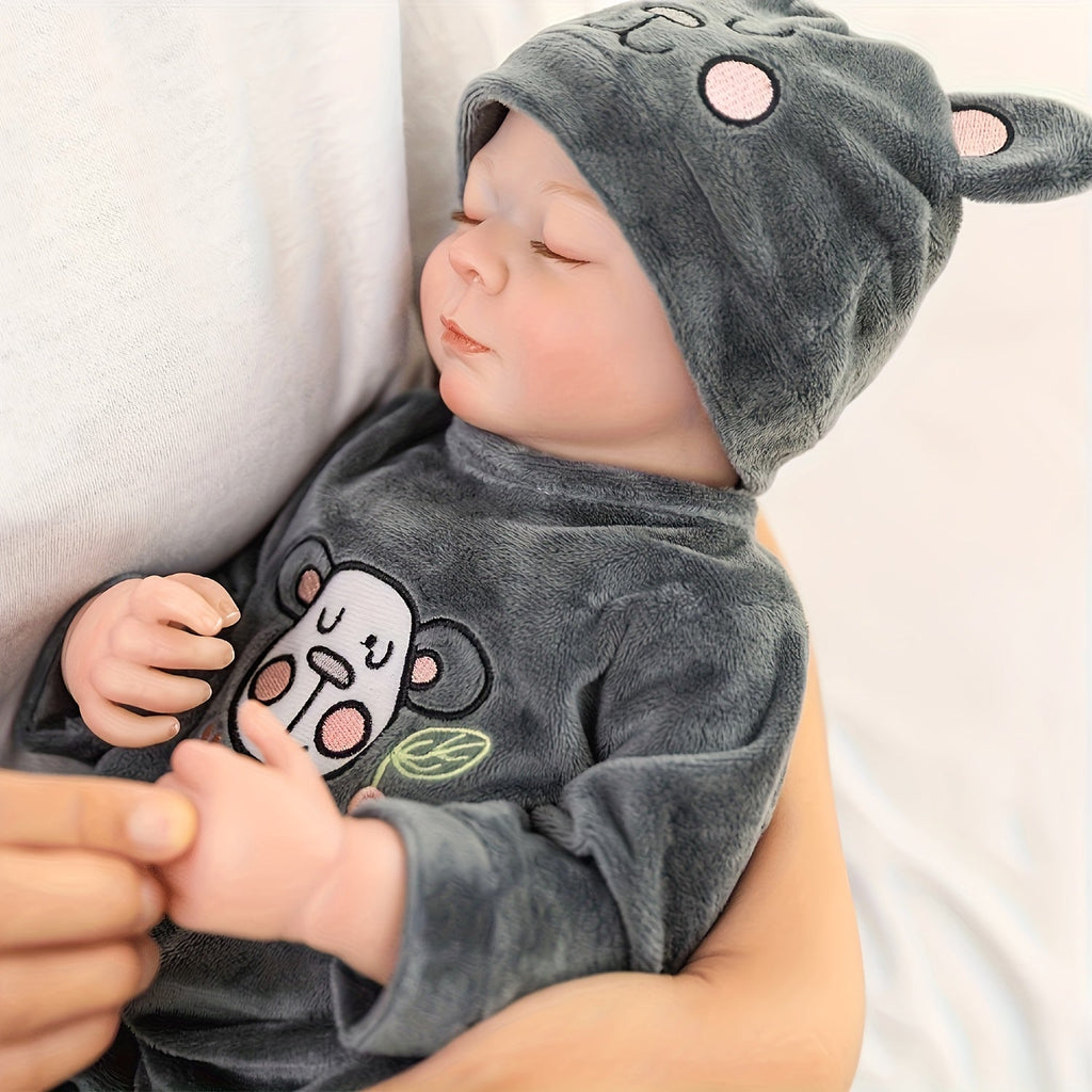 Reborn Baby Doll 18 Inch 45CM Lifelike Newborn Doll Only No Accessories, Realistic Baby Body, Safe for Kids Ages 3+ — image 1