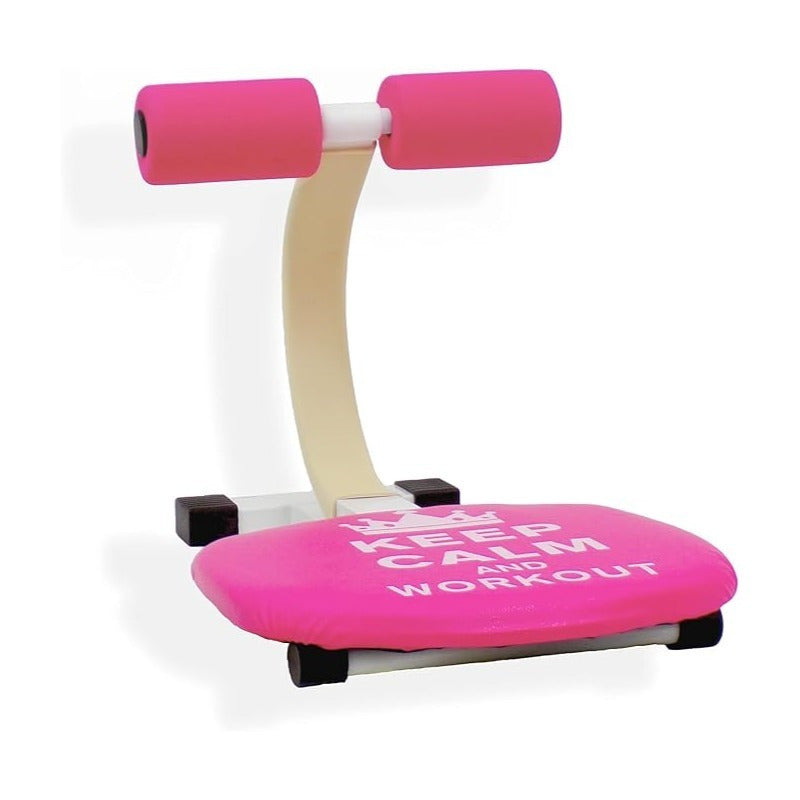 Fitness Equipment FabFit Ab Crunch Trainer with Dual Roller Frame Yoga Mat and Three Color Options — image 3