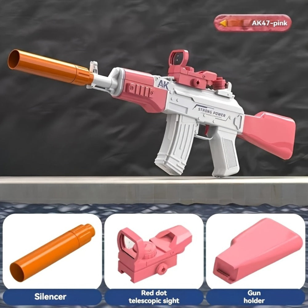 High- Electric Water Gun Ultra Long Range Powerful Motorized Squirt Blaster with the Listed Color, Size or Set Options for Ev