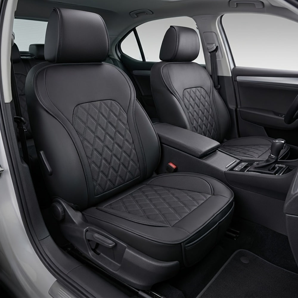 Car Seat Covers Front Pair with Full-Surround High-Back Design and Fifteen Color or Pattern Options — image 5