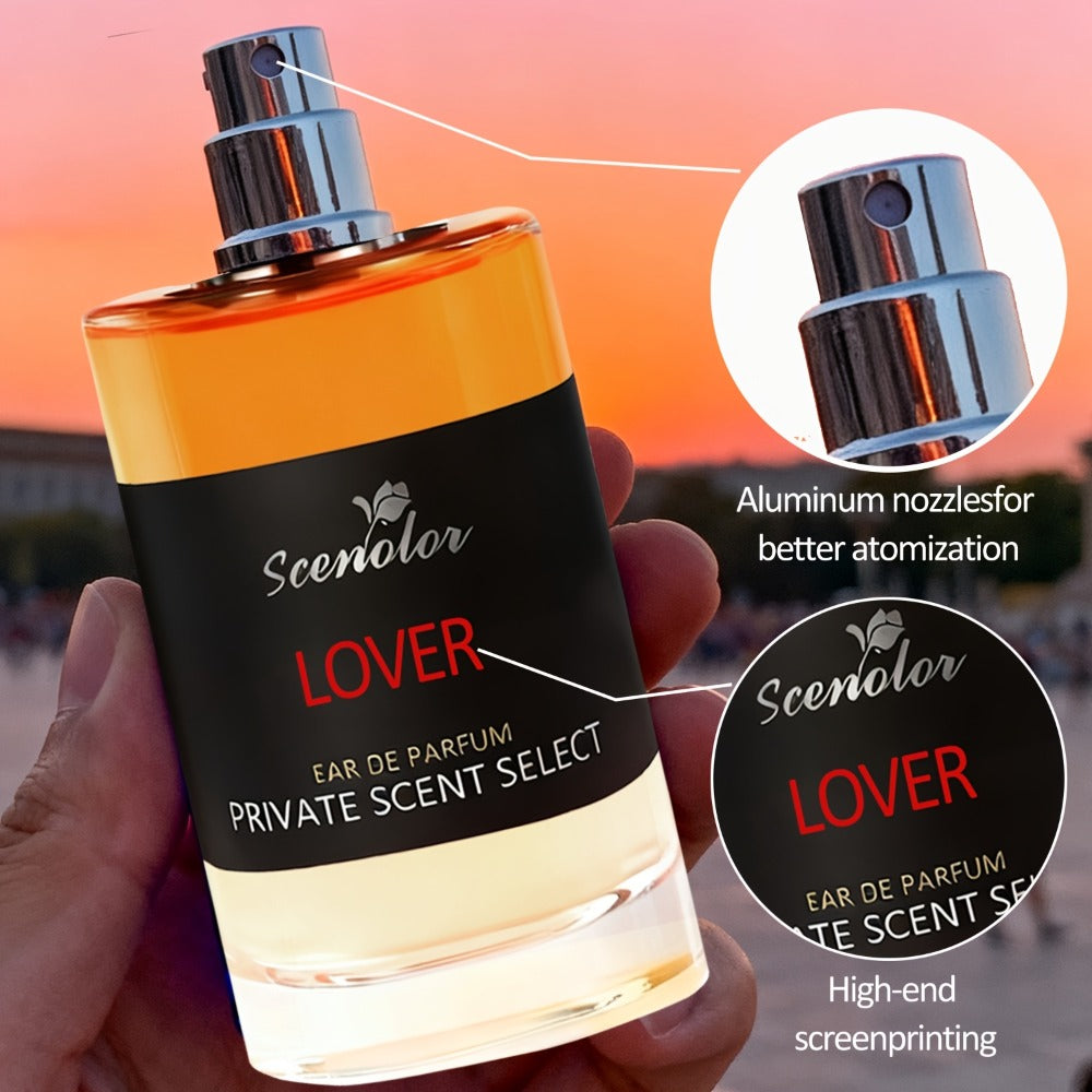 Eau de Toilette Four-Style 50ml Fragrance Spray Collection with Orange, Blue, Pink and Night Bottles — image 2