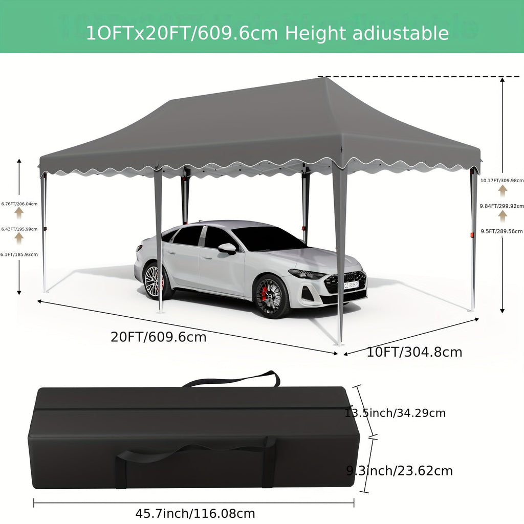 Pop Up Canopy Tent with Sidewalls, Outdoor Party Wedding Backyard for Garden, Patio and Yard Use — image 5