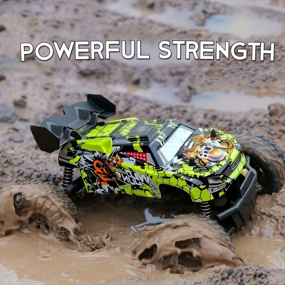 Drop-Proof High-Speed RC Off-Road Car for Boys – 2.4GHz Impact-Resistant All-Terrain Remote Control Vehicle — image 6