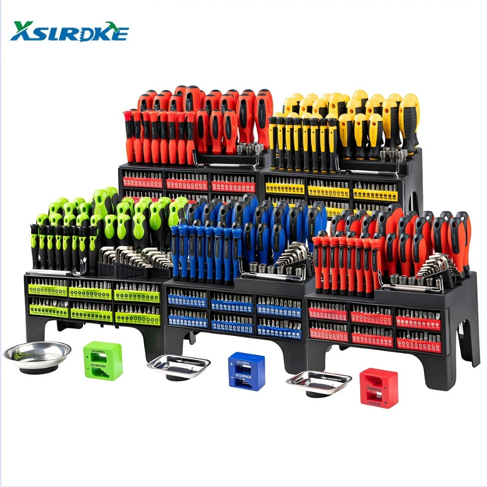 Screwdriver and Bit Organizer Set with 100-, 118- or 126-Piece Color-Coded Rack Configurations — image 2