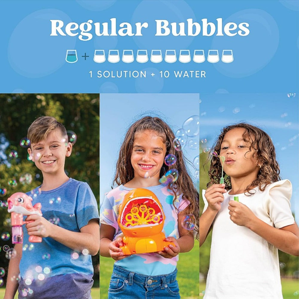 32oz Bubble Solution Refill Concentrate, Makes 2.5 Gallons, Compatible with Bubble Machines, Wands & Blowers — image 5