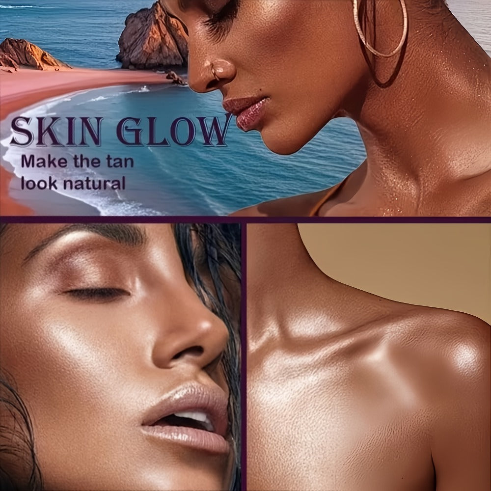Self Tanning Spray with Coconut Oil 100ml Sunless Tanner for Natural Bronze Glow – Sun-Kissed Complexion Indoor Self Tan Hydr