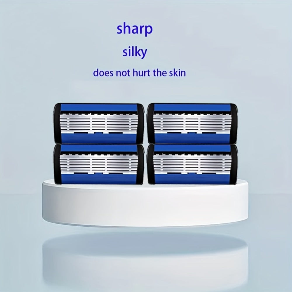 Safety Razor Kit for Men Double Edge 36 Blades & 2 Anti-Slip Handles – Stainless Steel Manual Wet Shaving Set for Smooth Pain