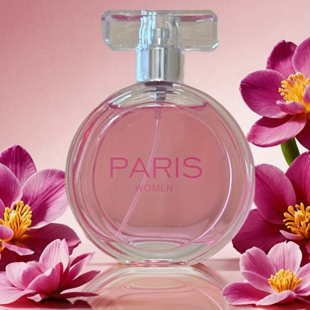 Perfume Paris-Inspired Eau de Parfum for Women 100ml in Pink Rose-Cap Bottle & Gift Box for Daily Wear — image 2