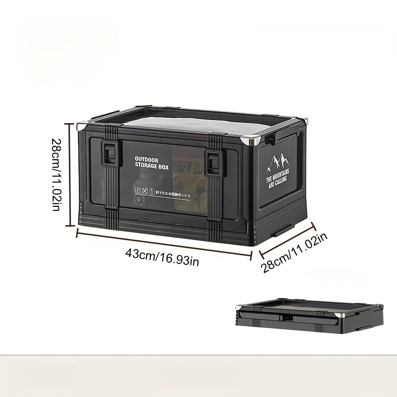 Collapsible Storage Box | Foldable Camping Outdoor Travel Organizer — image 3
