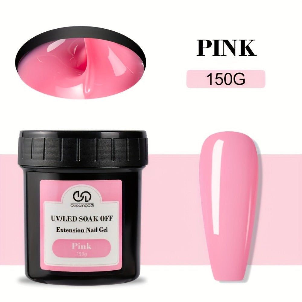 Builder Gel for Nail Extensions 150g Apex Strengthening Kit 13 Shades Clear White Pink Nude Milky Jelly Salmon UV LED Cure Pr