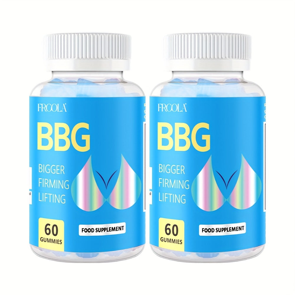 Women's BBL & BBG Herbal Gummies, Bum & Chest Enhancement Support Supplement for Women, Strawberry Flavor — image 7