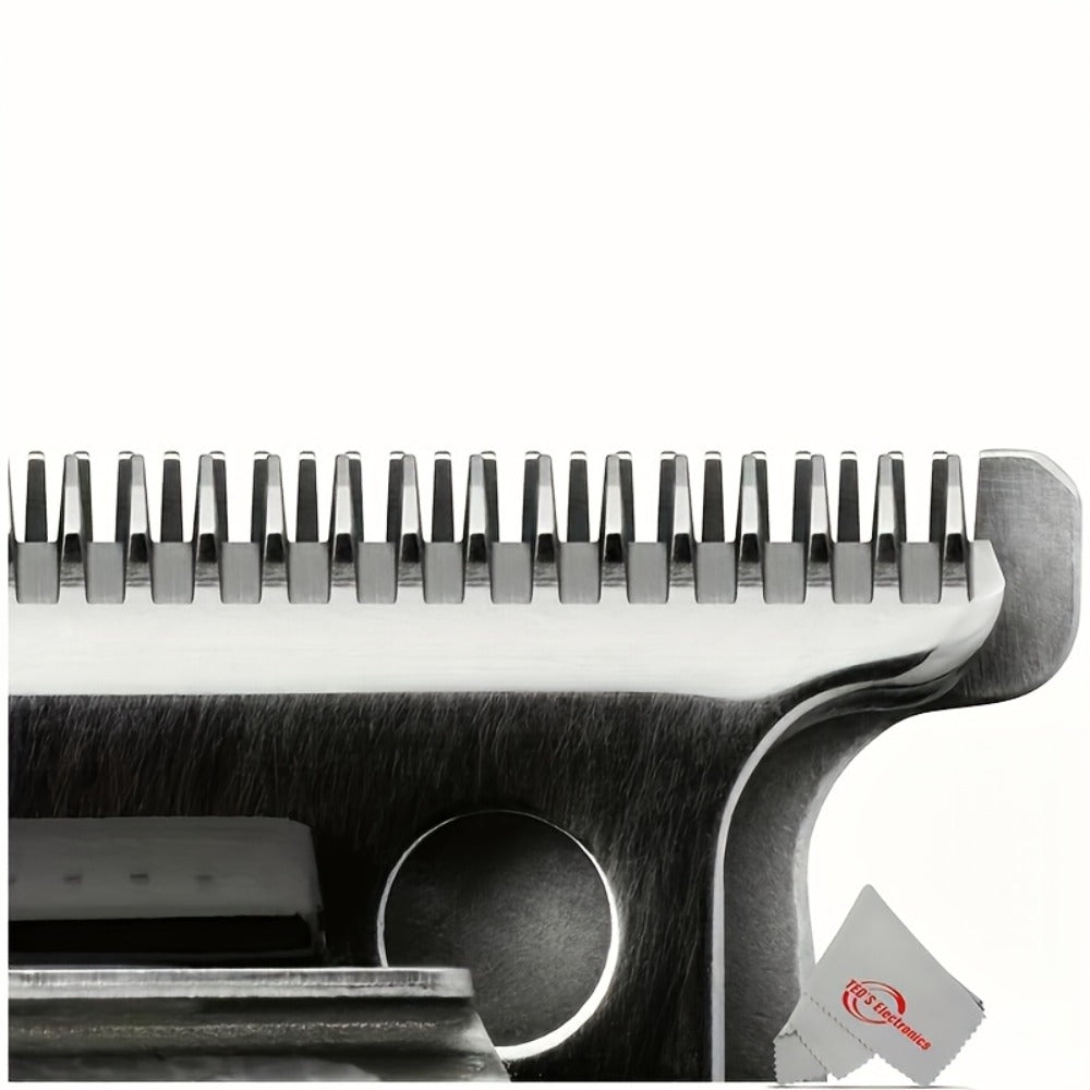 Andis T-Outliner Replacement Blade #04521 Close-Cutting T-Blade Compatible with GTO GO SL Trimmer Models – Professional Barbe